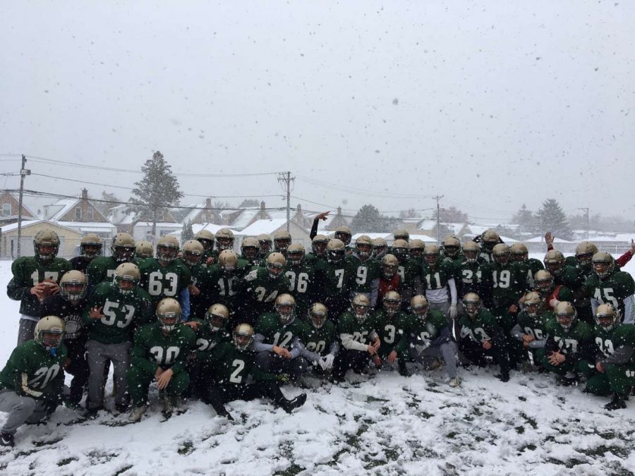 Shamrock football competes in Prep Bowl